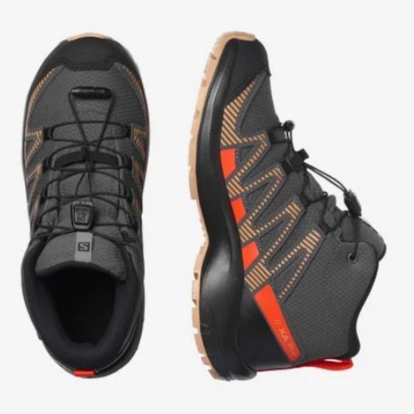 Youth US7 Running shoes XA PRO V8 MID CLIMASALOMON™ WATERPROOF - Picture 3 of 4